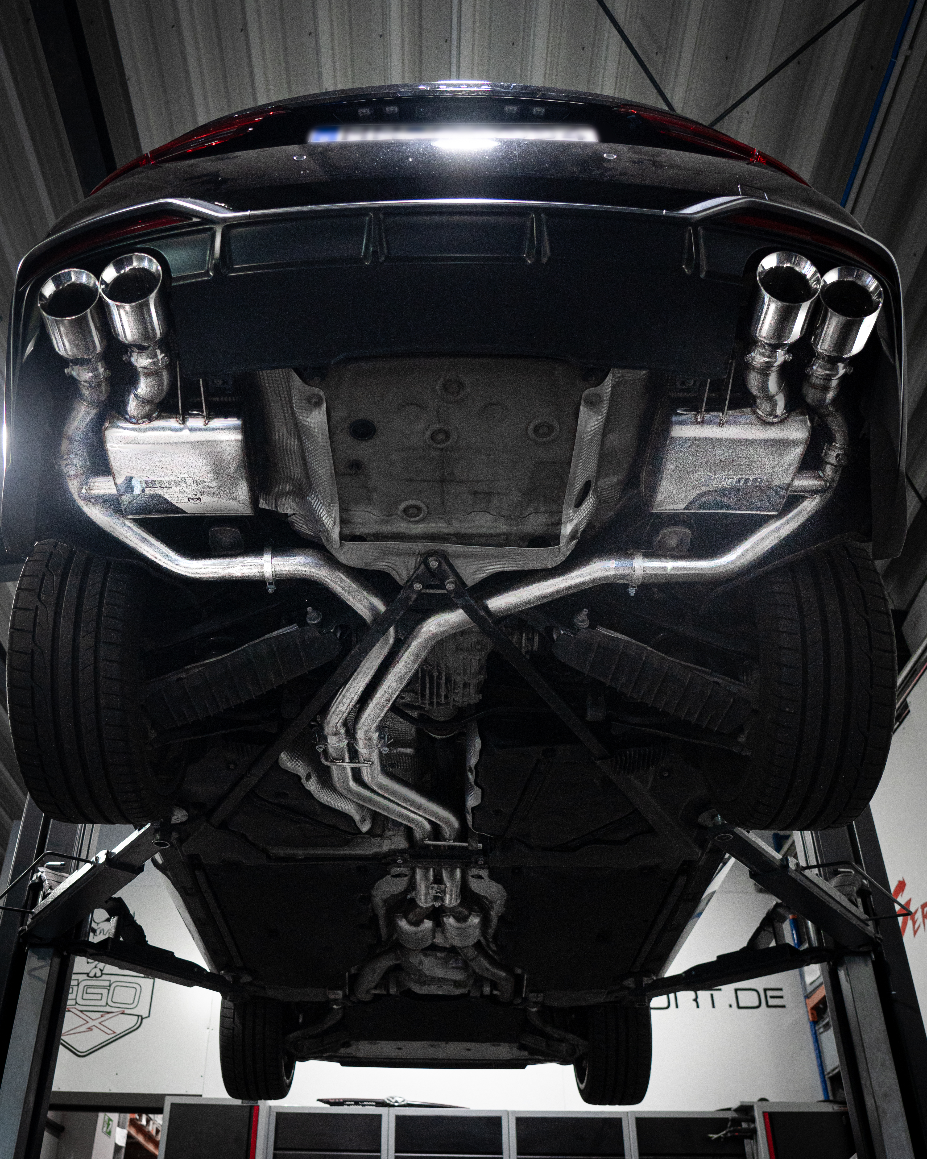 EGO-X Abgasanlage Audi S4/S5 B9 quattro 354PS (mit ECE*)