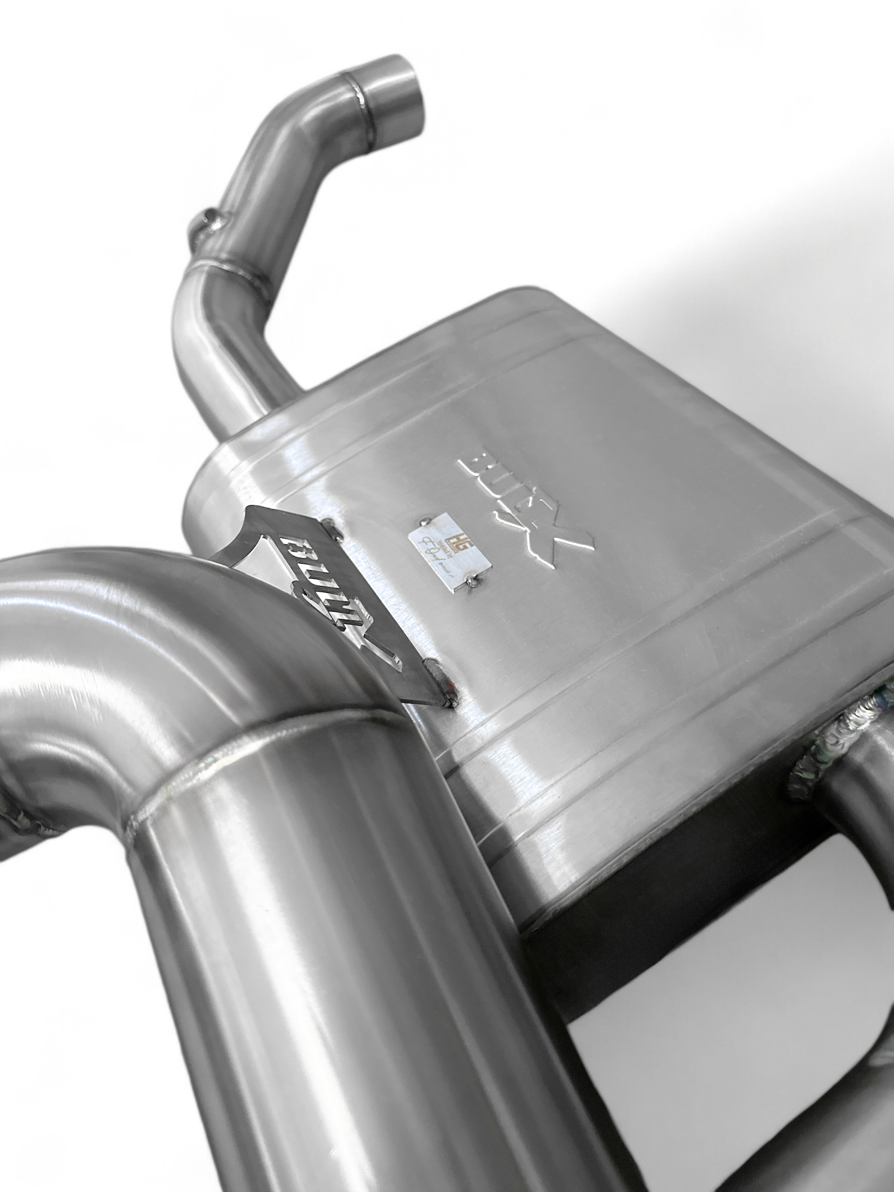EGO-X Abgasanlage 3,5" VW T-Roc R 300PS (mit ECE*)