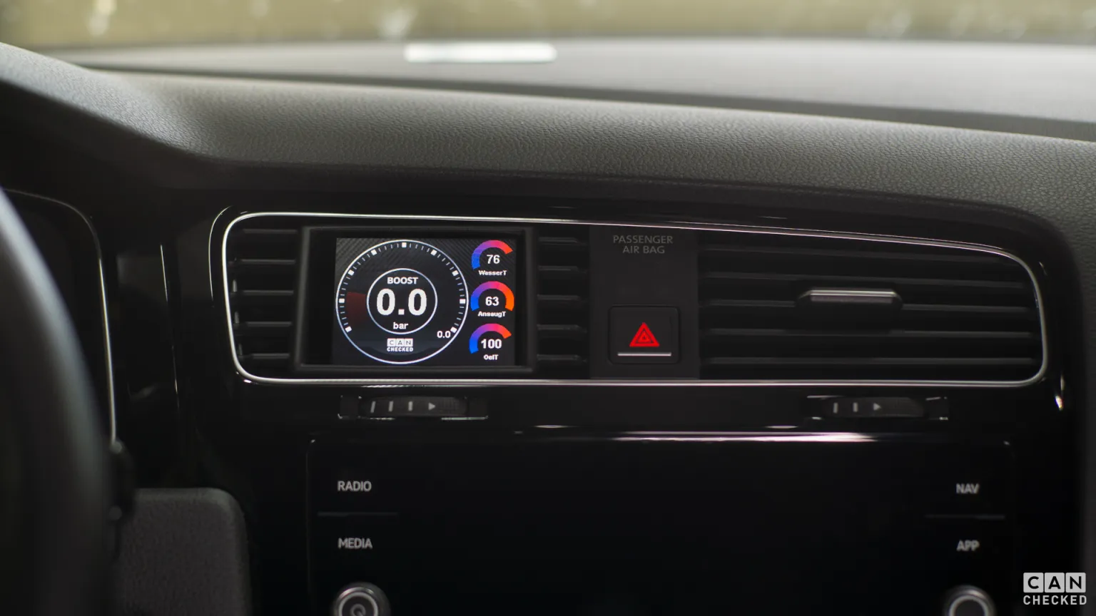 Can Checked VW Golf MK7 LHD MFD32 Gen2