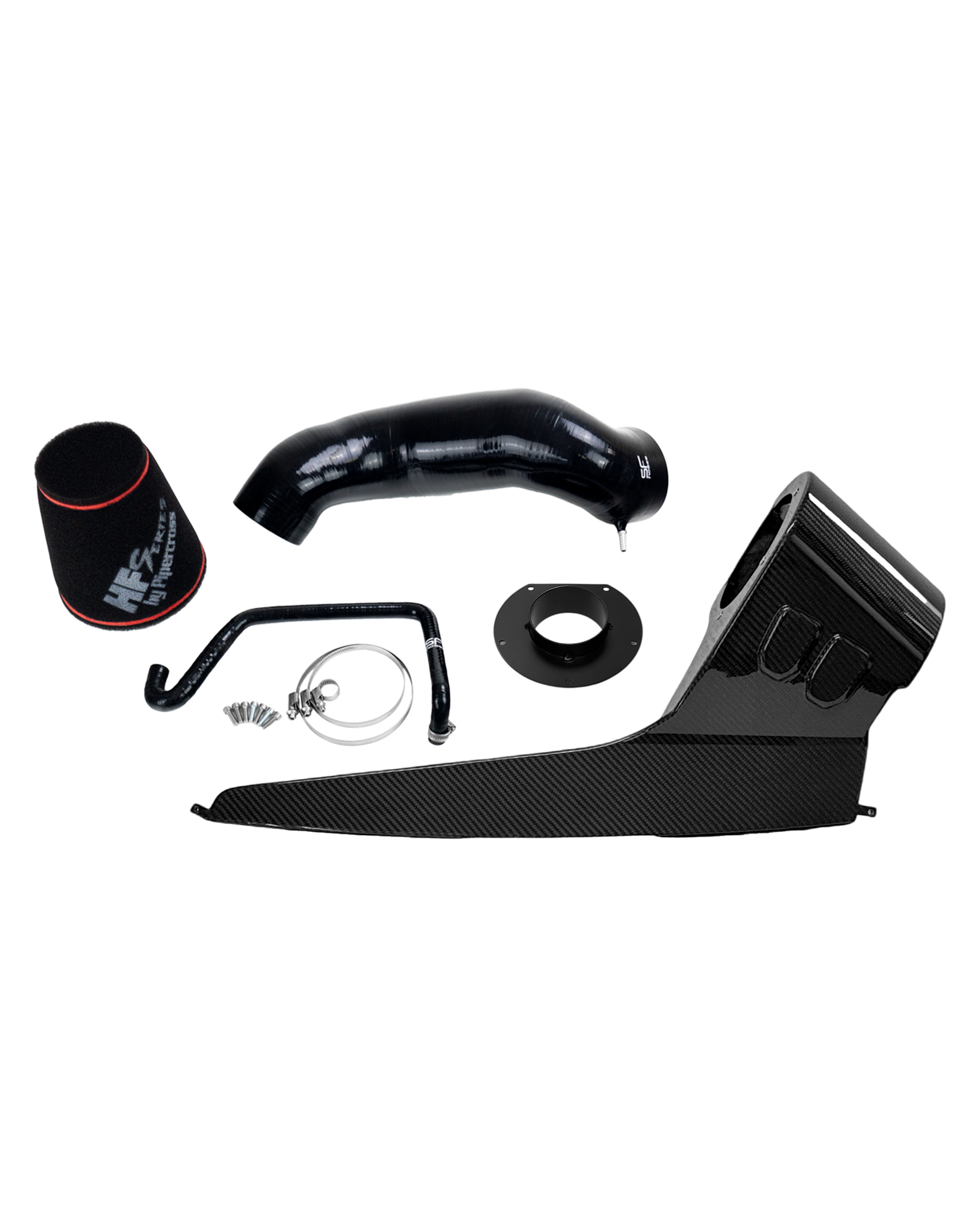 HFI Carbon Air Intake Kit VAG 2.0 T(F)SI EA888 Gen.4 (z.B. Golf 8 GTI, Leon KL)
