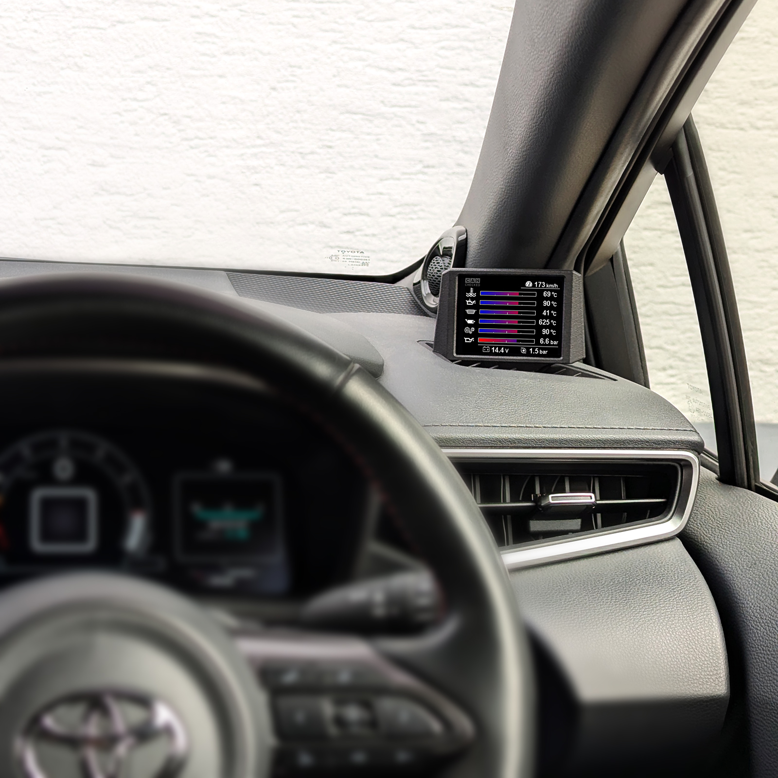 Can Checked DisplayMFD28 Gen2 for Toyota Corolla RHD