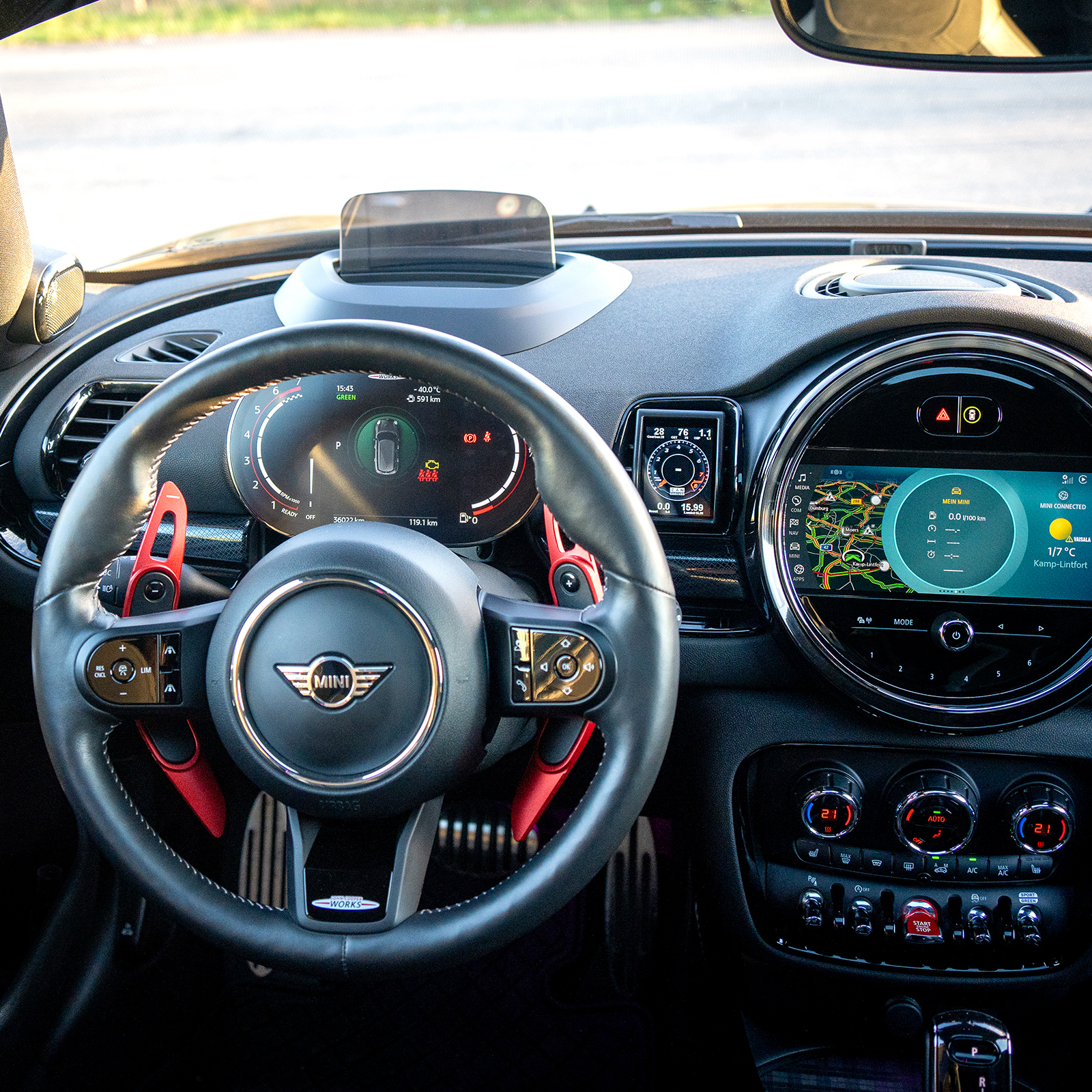 Can Checked Display MFD28 Gen2 for Mini Cooper F54 Clubman LHD