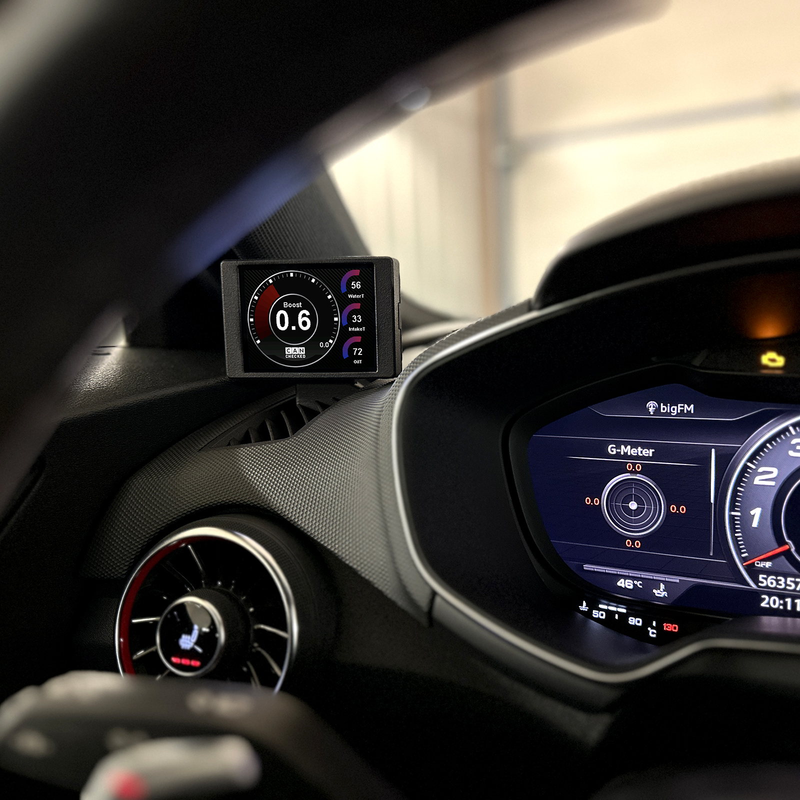 Can Checked Display MFD32 Gen2 for Audi TT 8S LHD