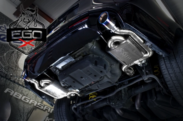 EGO-X Endschalldämpfer 2,5" Ford Mustang V GT 5.0 V8 426PS