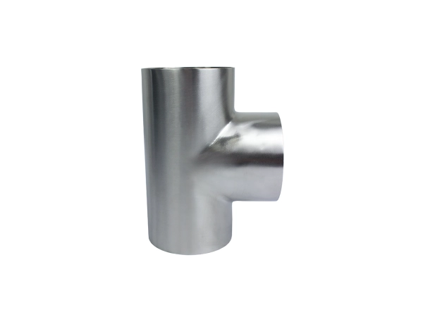 Stainless steel T-piece 2mm wall thickness