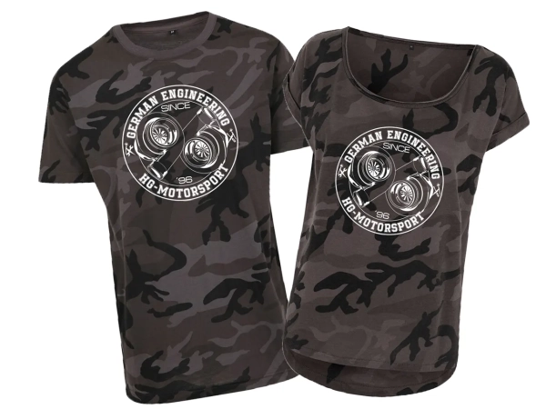 "Double Charged Since 96" T-Shirt Dark Camouflage