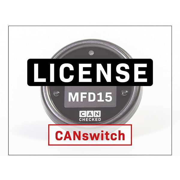 License Can switch for MFD15