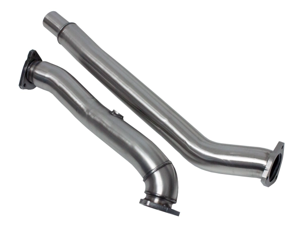 Bull-X Downpipe upper+lower part 2,75"/ Cat + DPF replacement pipe Audi A6 C6/4F 2.7-3.0 TDI
