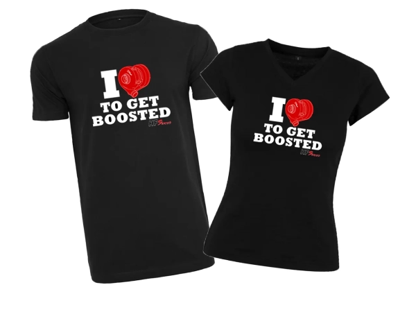 HF-Series T-Shirt "I love to get boosted"