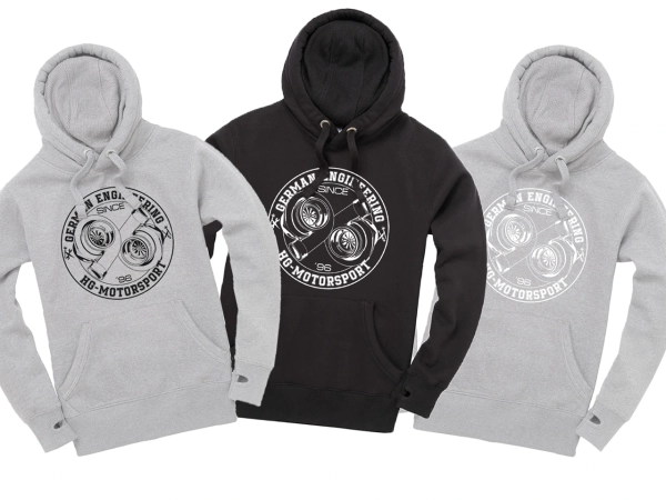 Hooded sweater "Double Charged Since 96"
