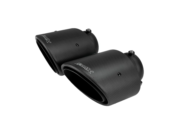 Bull-X tailpipe set: Type 3 Carbon oval 126x94