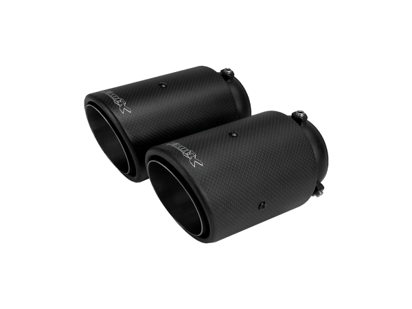 Bull-X tailpipe set: Type 6 Carbon
