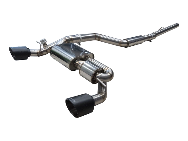 EGO-X catback exhaust system 3" Ford Focus RS Mk.3 350HP (with ECE*)