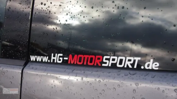 HG-Motorsport sticker plotted 310x25mm